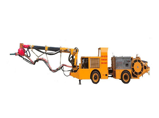 주문 15m3/h 8000kg 무게 지하 샷콘크레트 분사기 광산 샷콘크레트 분사 기계 online manufacture